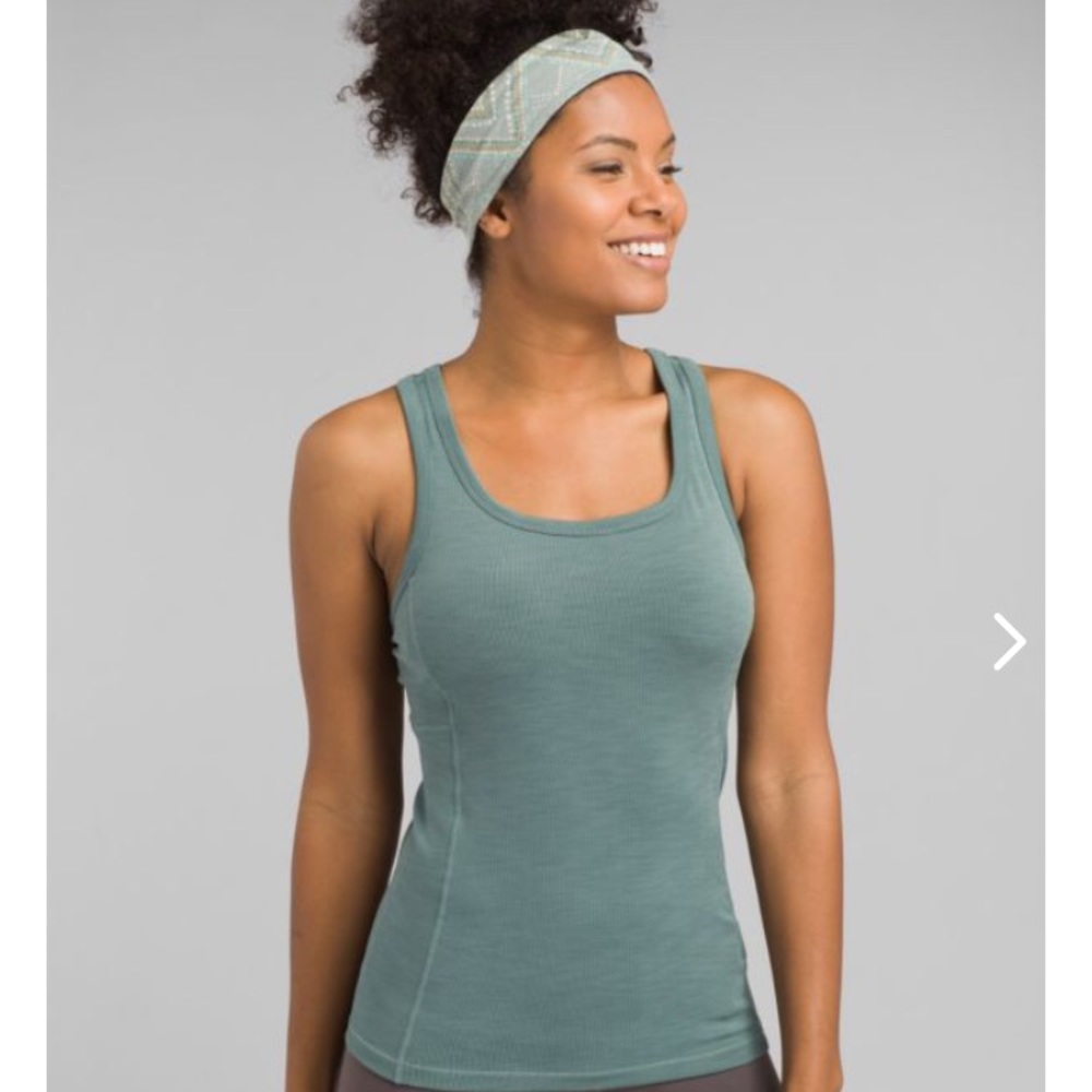 Prana Becksa tank, dusty aloe heather